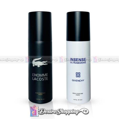 Pack Of Two Body Spray L'Homme Lacoste/Insense Ultramarine)