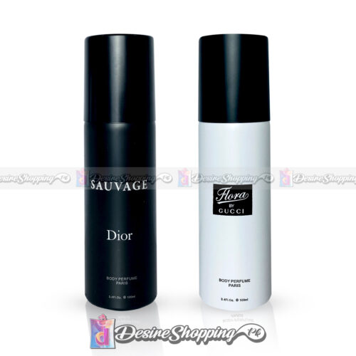 Pack Of Two Body Spray (Sauvage/Gucci Flora)
