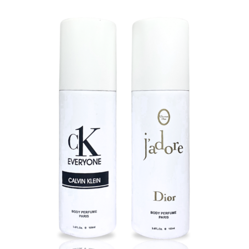 Pack Of Two Body Spray (CK Everyone/Jadore)
