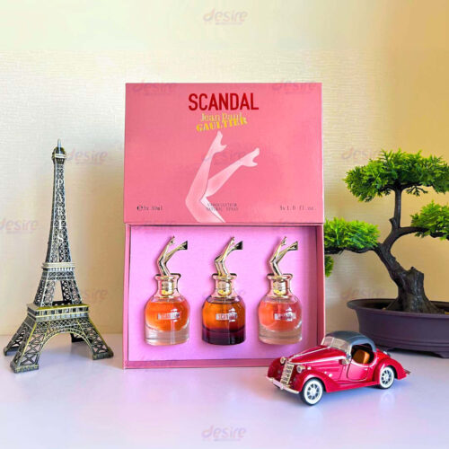 Jean Paul Gaultier Scandal For Her 3 in 1 Perfume Gift Set (3 × 30ml)