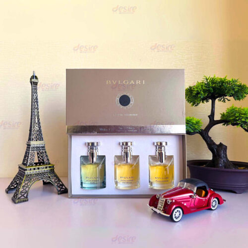 Bvlgari Pour Homme 3 in 1 Perfume Gift Set (3 × 30ml)