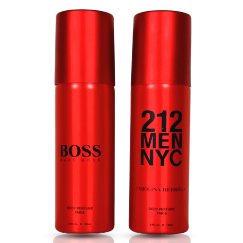 Pack Of Two Body Spray (Hugo Boss/212 Men NYC)